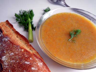 Photo Soupe fenouil carottes