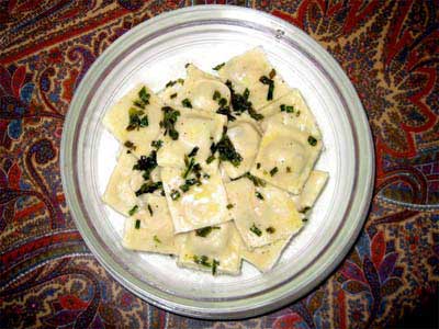 Photo Raviolis au saumon