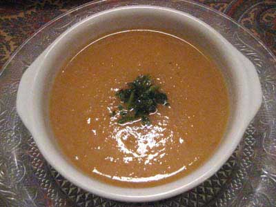 Photo Soupe fruitée