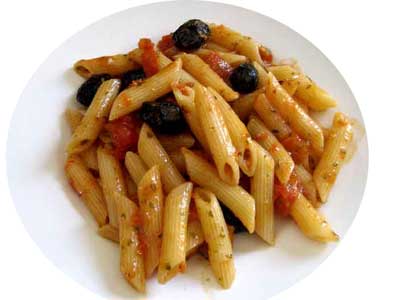 Photo Penne aux olives